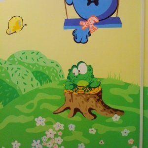 роспись стен в детской больнице.